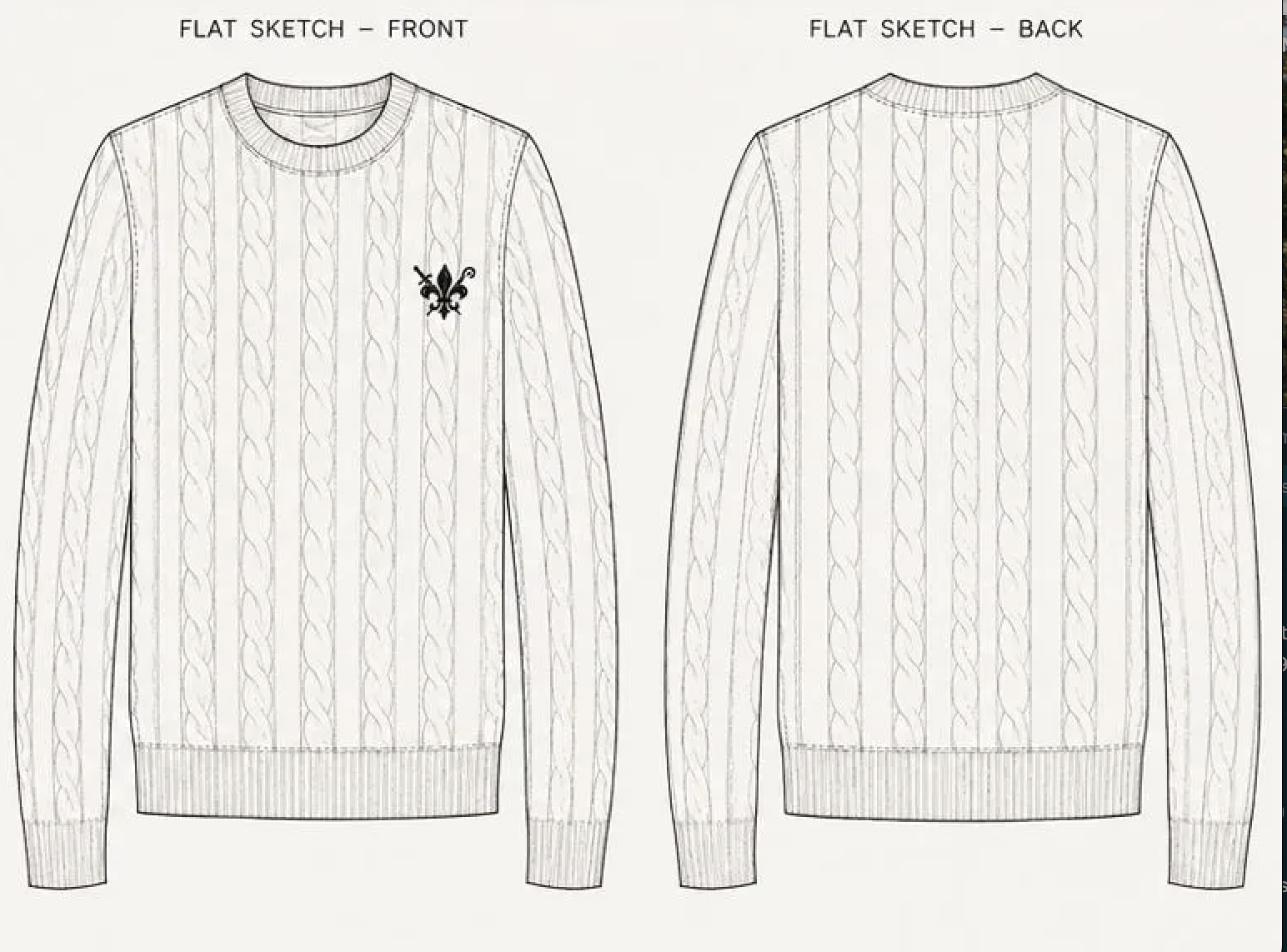 Cable Knit Sweater